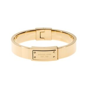 Michael Kors Gold Cuff Bangle Bracelet